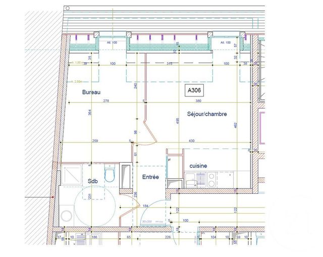 Appartement T2 à vendre - 2 pièces - 37.41 m2 - DREUX - 28 - CENTRE - Century 21 Agence De Diane