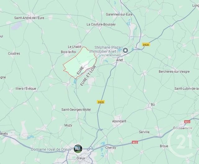 commerce à louer - 44.0 m2 - CROTH - 27 - HAUTE-NORMANDIE - Century 21 Agence De Diane